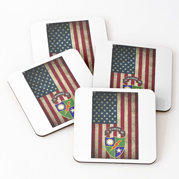 Item preview, 75th Ranger Regiment - US Flag  designed and sold by Your Treasures.