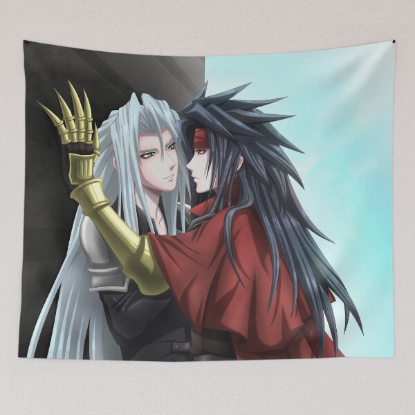 Item preview, Sephiroth + Vincent Valentine Wall Slam designed and sold by timeless3wings.