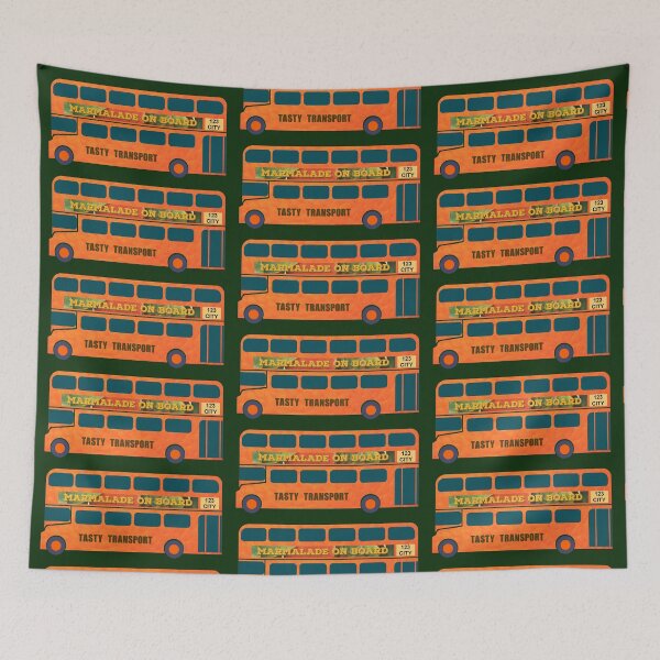 Item preview, Marmalade on board London bus advert fan lover designed and sold by SolidEarthArt.