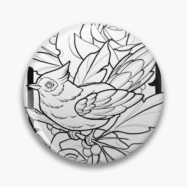 Item preview, Bird & Roses designed and sold by MickyMorphi.