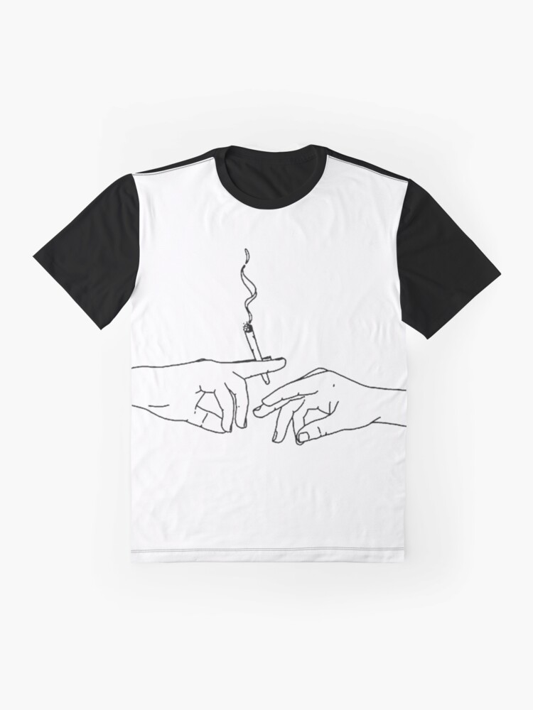 Alternate view of Smoke graphic Graphic T-Shirt