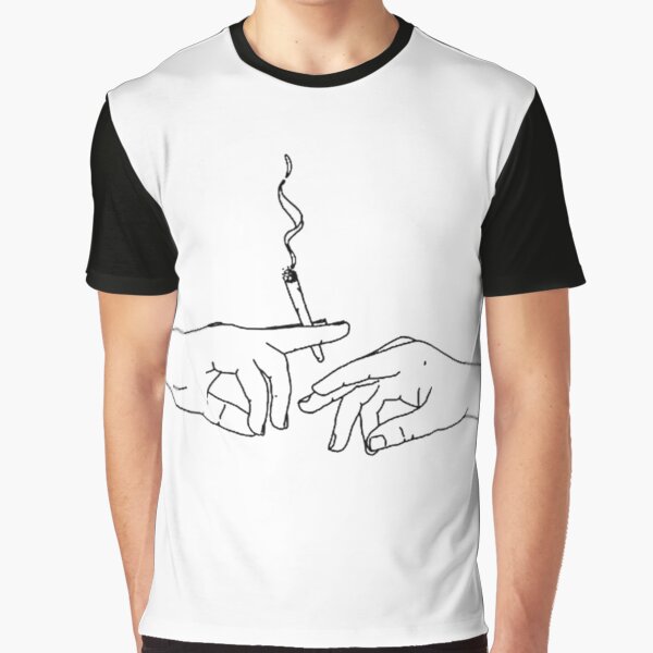 Gráfico de humo Camiseta gráfica