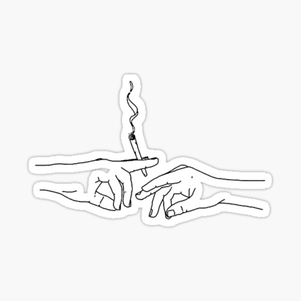 Gráfico de humo Pegatina