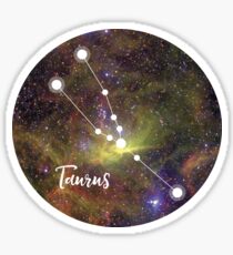 Taurus Zodiac Sign, April 20 - May 20 Sticker