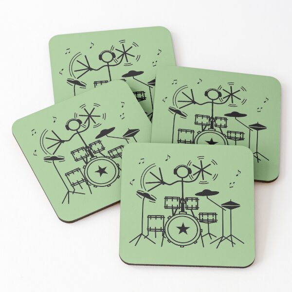 Item preview, Stickman / Drumming designed and sold by LotusCreations.