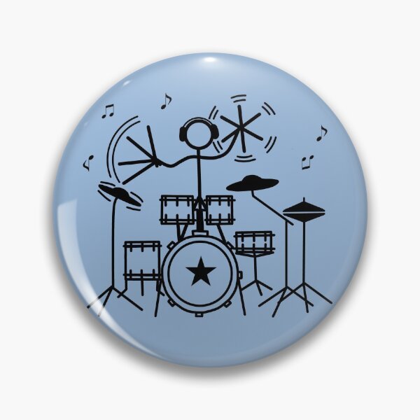 Item preview, Stickman / Drumming designed and sold by LotusCreations.