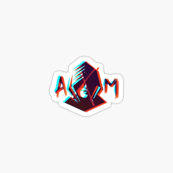 Axiom Logo (Glitched) Sticker