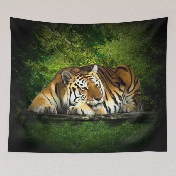 Item preview, Resting tiger designed and sold by Guardi71.