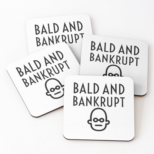 Item preview, Bald and bankrupt designed and sold by Gingatoo.