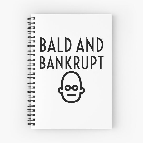 Item preview, Bald and bankrupt designed and sold by Gingatoo.