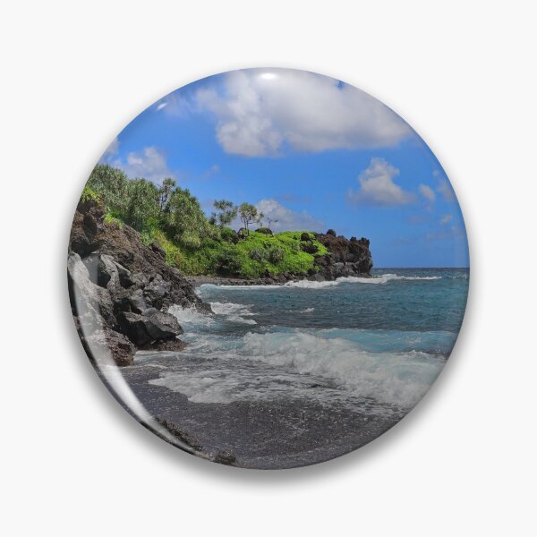 Item preview, The Beauty of a Black Sand Beach  designed and sold by Lanis Rossi.