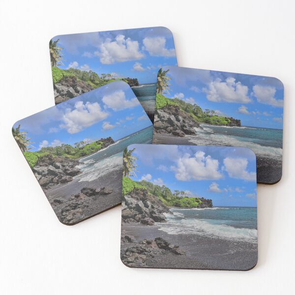 Item preview, The Beauty of a Black Sand Beach  designed and sold by Lanis Rossi.