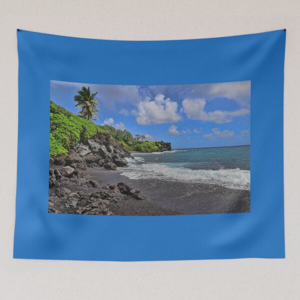 Item preview, The Beauty of a Black Sand Beach  designed and sold by Lanis Rossi.