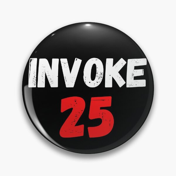 Item preview, Invoke 25 Remove Trump designed and sold by PoliticalJam.