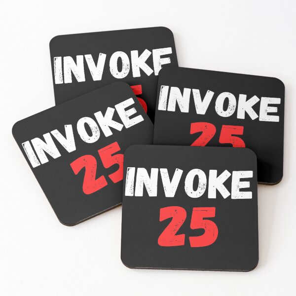 Item preview, Invoke 25 Remove Trump designed and sold by PoliticalJam.