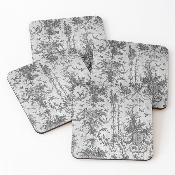 Item preview, Toile de Jouy 18th Century French Print: The Swing 1789 designed and sold by Zandria Kajewski.