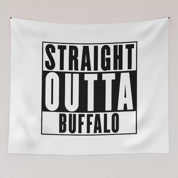Item preview, Straight Outta Buffalo designed and sold by RandomStuffShop.