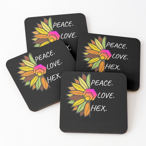 Item preview, Peace. Love. HEX.  designed and sold by Bitcoin-Fashion.