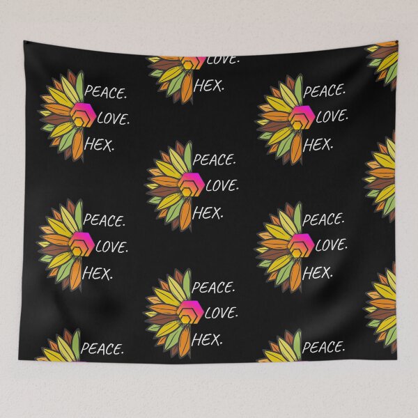 Item preview, Peace. Love. HEX.  designed and sold by Bitcoin-Fashion.