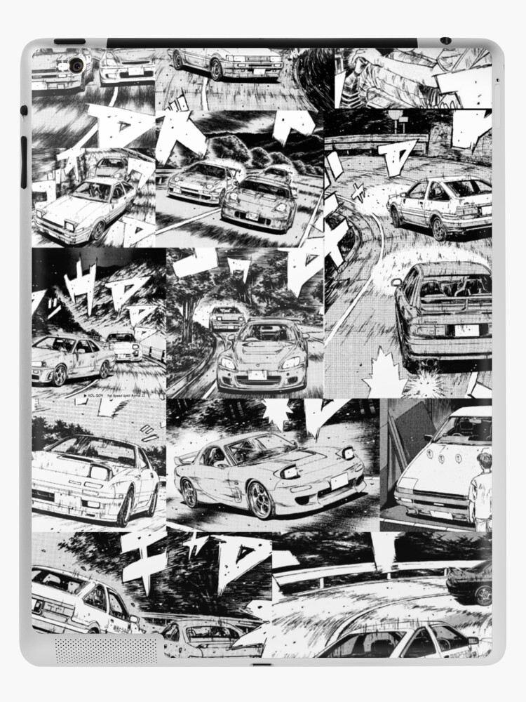 Initial D Manga Panel AE86 VS RX7 Tote Bag for Sale by GeeknGo