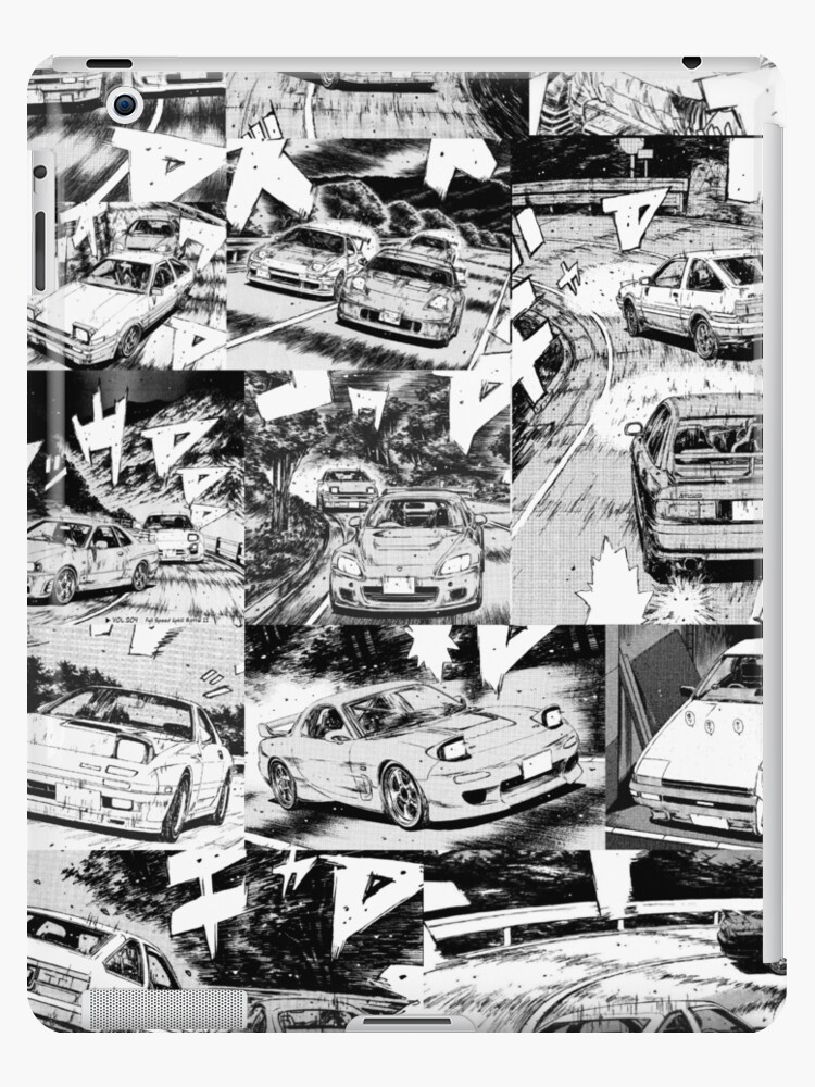 Initial D Manga Panel AE86 VS RX7 Tote Bag for Sale by GeeknGo