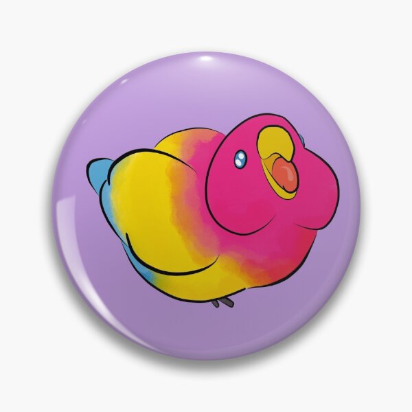 Item preview, Pan Pride Birb designed and sold by Oni4219.