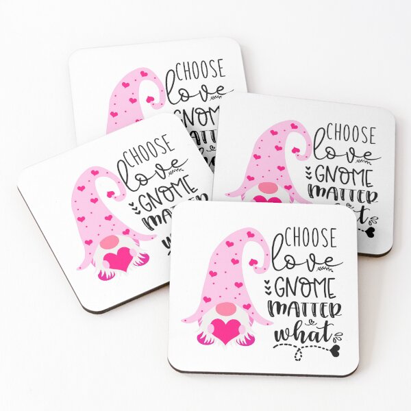 Item preview, Choose Love Gnome Matter What -Valentines Day Gnomes  designed and sold by younghopes.