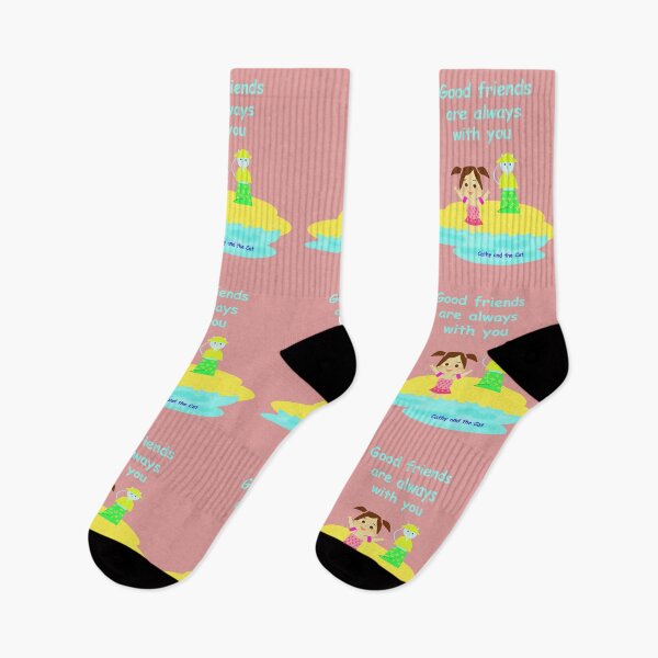 Item preview, Cathy and the Cat - Friends are with you designed and sold by Laura Greco.
