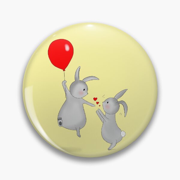 Item preview, Bunny Love - Yellow designed and sold by Kittys-Art.