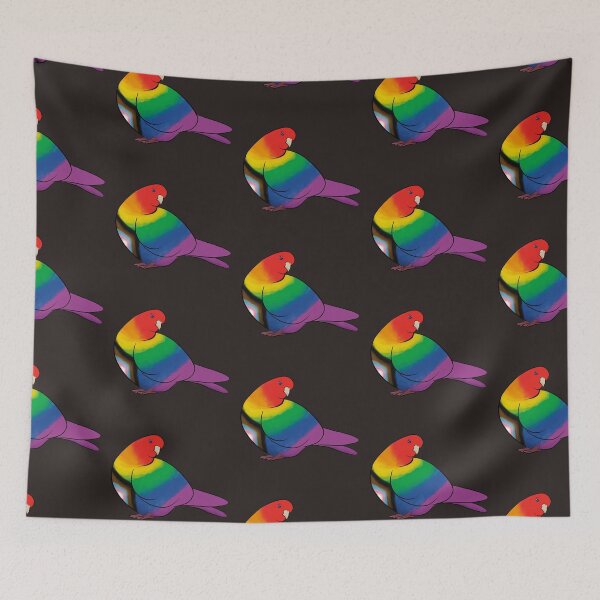 Artikelvorschau, Progressive Pride Birb entworfen und verkauft von Oni4219.