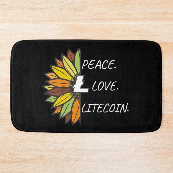 Item preview, Peace. Love. Litecoin.  designed and sold by Bitcoin-Fashion.
