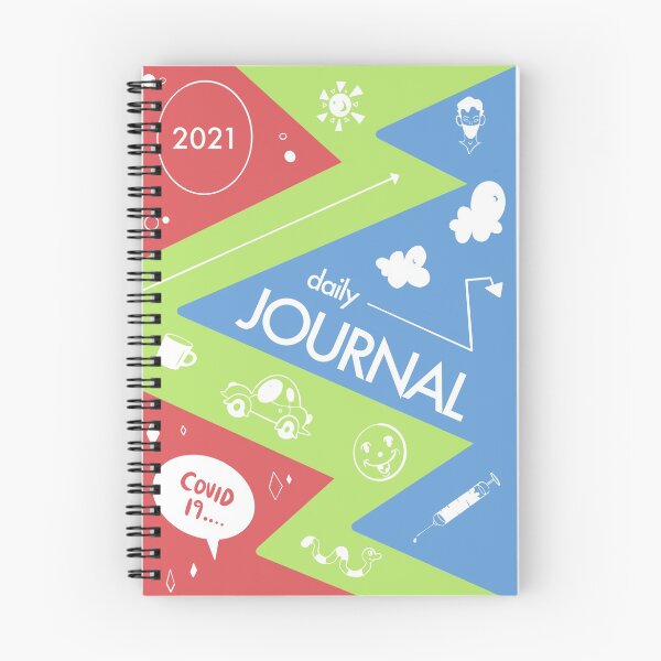 Item preview, 2021 Daily Journal (Variant 2) designed and sold by HendreBasson.