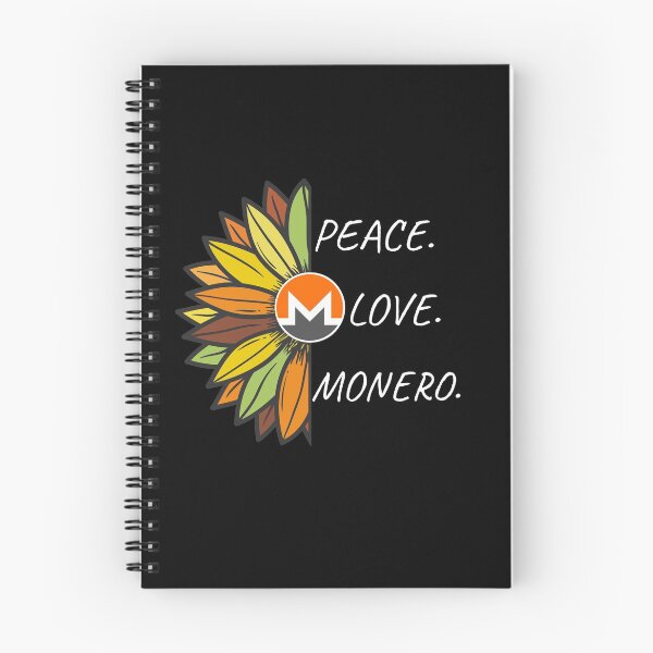 Item preview, Peace. Love. Monero.  designed and sold by Bitcoin-Fashion.