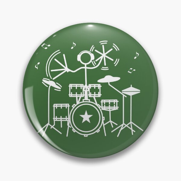 Item preview,  Stickman / Drumming designed and sold by LotusCreations.