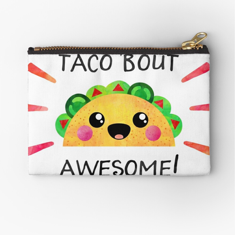 Taco Butt Accessories Zip Pouch