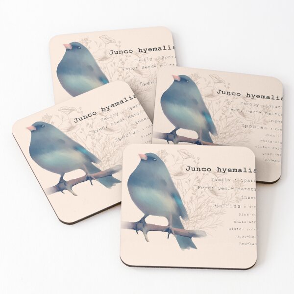 Item preview, Junco Bird Vintage print.  designed and sold by faztheartnoob.