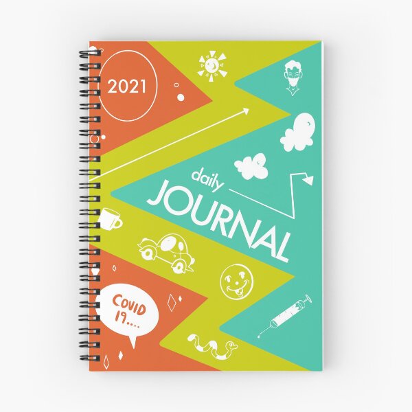 Item preview, 2021 Daily Journal (Variant 3) designed and sold by HendreBasson.