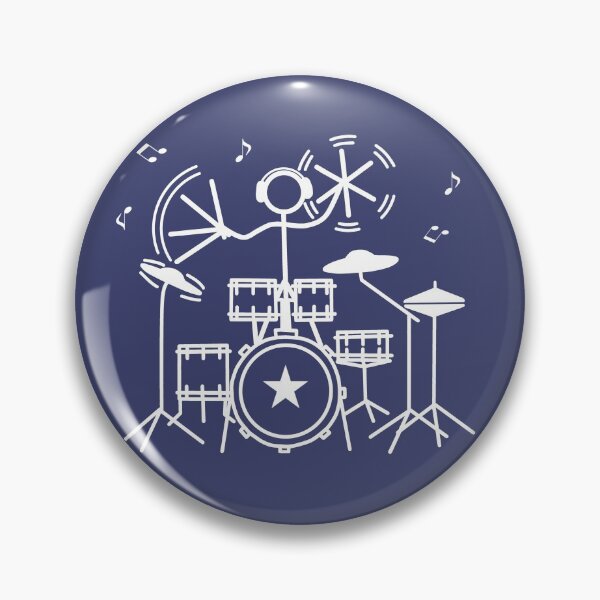 Item preview,  Stickman / Drumming designed and sold by LotusCreations.