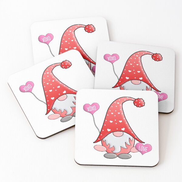 Item preview, Gnome XOXO Love -Valentines Day Gnomes  designed and sold by younghopes.