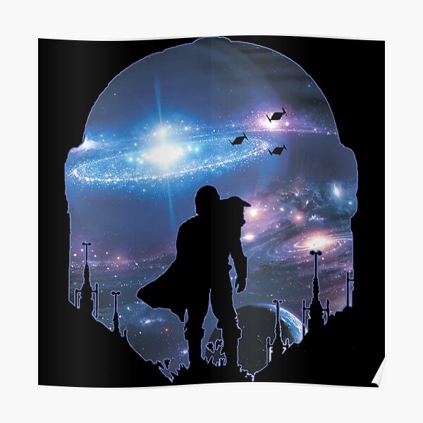 helmet Mando Poster