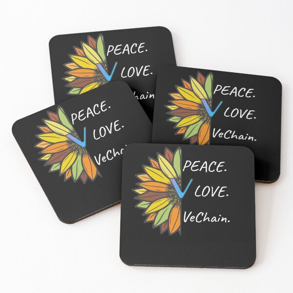 Item preview, Peace. Love. VeChain.  designed and sold by Bitcoin-Fashion.