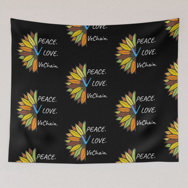 Item preview, Peace. Love. VeChain.  designed and sold by Bitcoin-Fashion.
