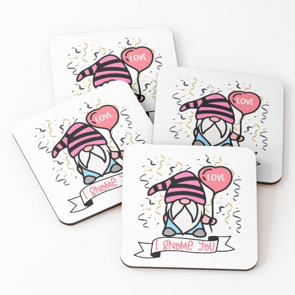 Item preview, I Gnome You -Valentines Day Gnomes  designed and sold by younghopes.