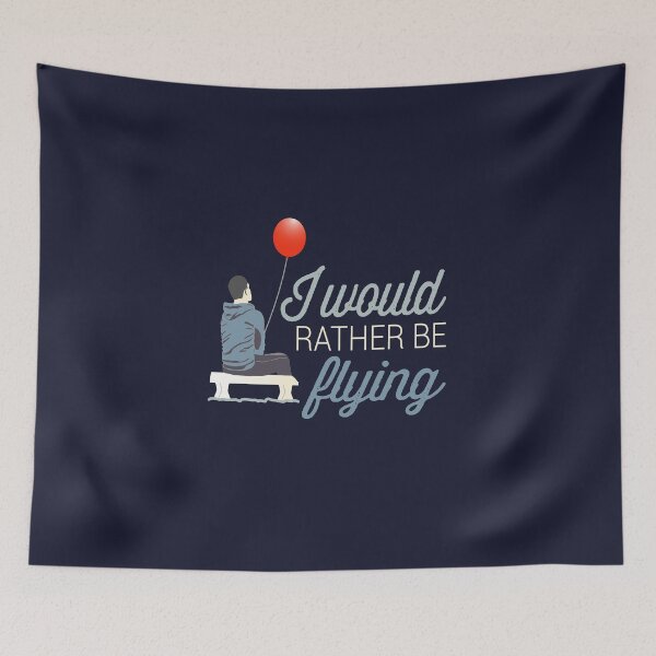 Item preview, I'd rather be flying - Gift T-Shirt Pilot Airplane designed and sold by FouDeeziner.