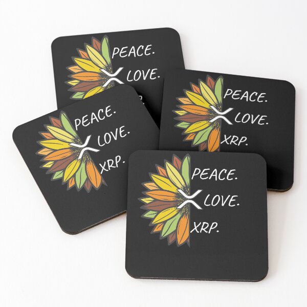 Item preview, Peace. Love. XRP.  designed and sold by Bitcoin-Fashion.