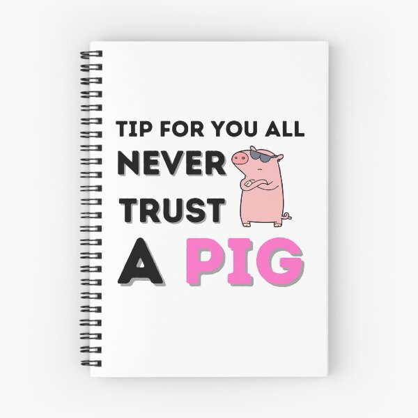 Item preview, Never Trust A Pig designed and sold by red1one.