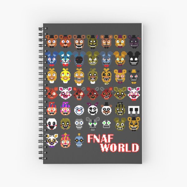 Aperçu de l'œuvre Monde FNAF créée et vendue par foryouistellify.