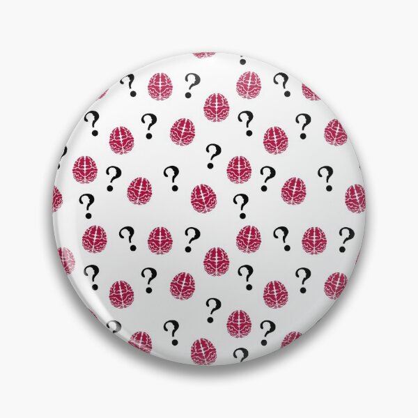 Item preview, brain and questionmarks in neurology / psychiatry / psychology  designed and sold by portrait4you.