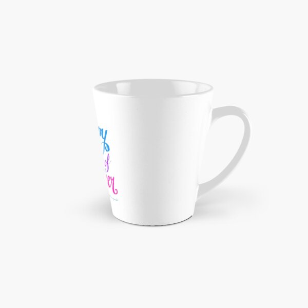 Happy is the Color of Summer Colorful by Jan Marvin Tall Mug