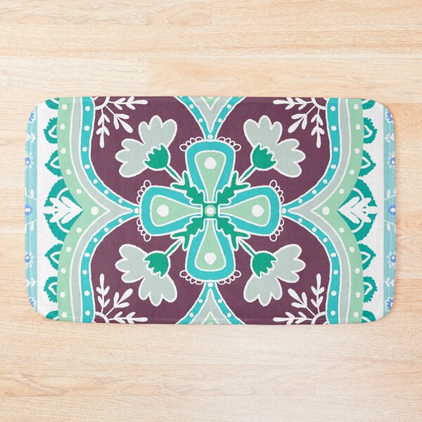 Item preview,  Beautiful mandala with flowers. Esmeralda. designed and sold by AlmudenaLopez.